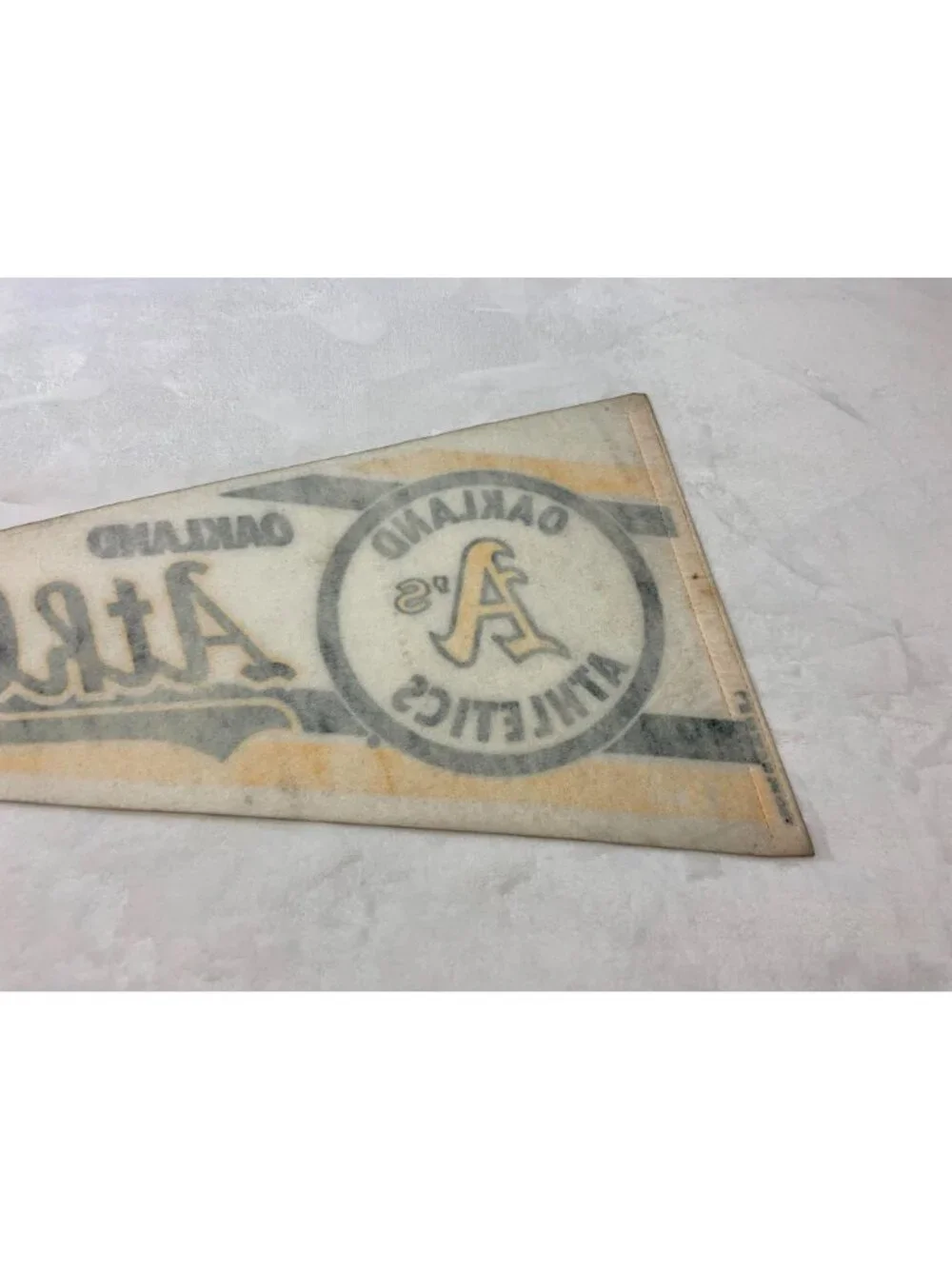 Vintage Oakland A's pennant